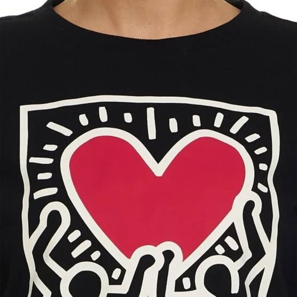 Keith Haring Women's Lounge Set Black/Small - Picture 6 of 6